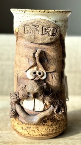 Art pottery stoneware beer - art,