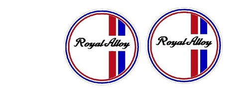 Royal alloy scooter roundel - scooter,
