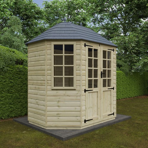 Luxury octagonal outdoor - luxury, home