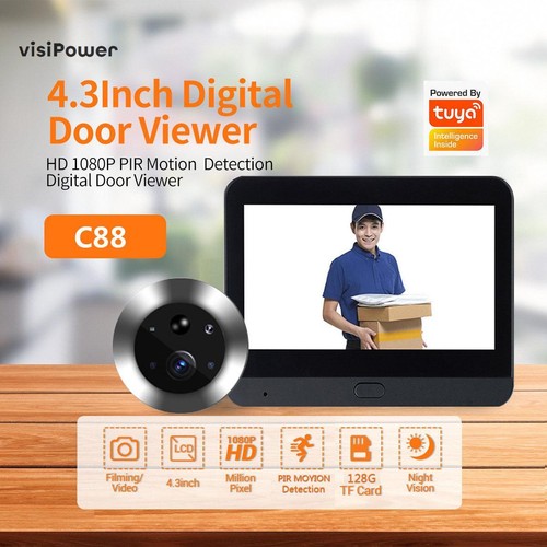 Smart tuya doorbell with - doorbell,