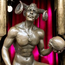 Bronze Devil Sculpture Statue