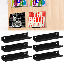6 Pack Vinyl Wall Mount Record