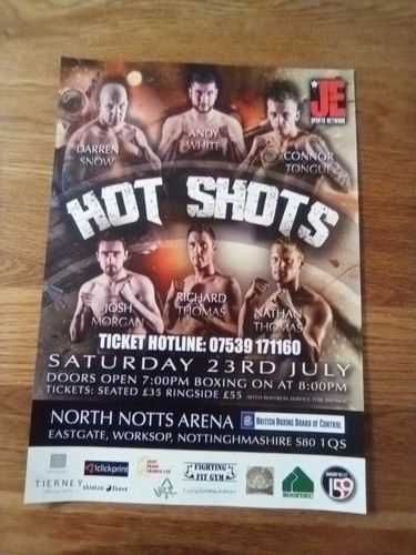 Boxing handbill - boxing,