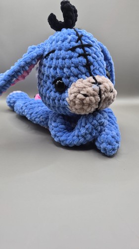 Handmade crochet eeyore - eeyore, donkey