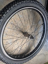 Mid New school BMX 32 spoke front wheel Alienation rim KHE Astral hub