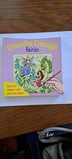 Doodle Design Fairies Colouring Book Easy To Frame Eith Pull Out Pages