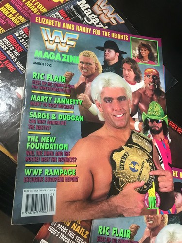 Wwf wwe magazine march - wwe,