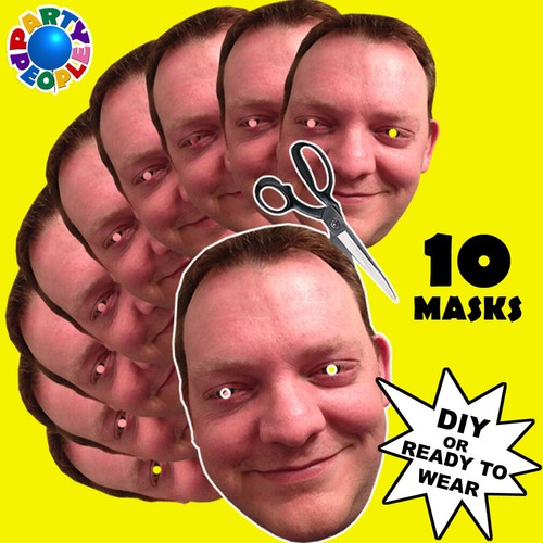 Personalised photo face - personalised,