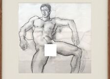 Édouard-Georges Mac-Avoy French Nude Male Drawing erotic Gay art deco