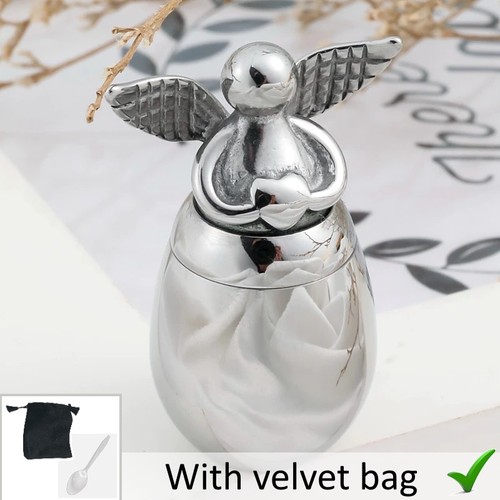 Silver angel wings - silver, keepsake