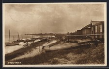 Thorpeness, Dunes with boats