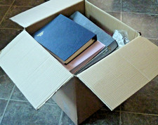 WORLDWIDE VAST STAMP ESTATE COLLECTION 13x HUGE BINDER ALBUM 30,000+ STAMPS!!