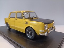 WhiteBox Simca 1000 Rallye 2 1970 yellow diecast  WB124153 White Box 1/24