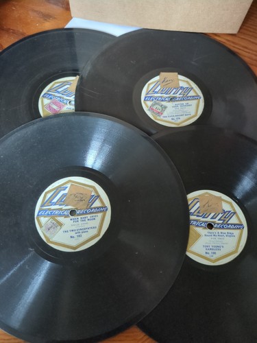 78rpm shellac records - x,