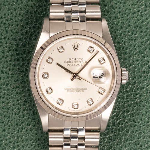 Rolex datejust diamond dot - rolex, 36