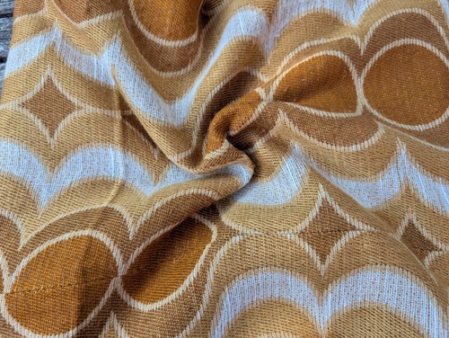 Vintage psychedelic fabric 60s - psychedelic,