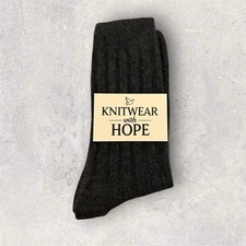 Gents Cashmere Socks, Made In