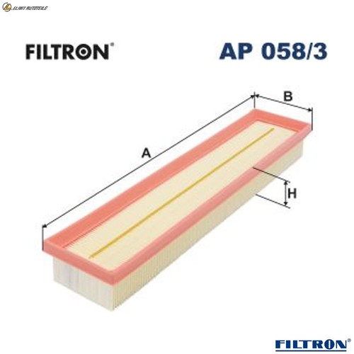 Air filter 058 for - air, ap