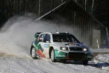 Jani Passonen Skoda Fabia WRC