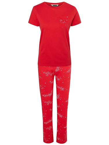 Ladies star print pure cotton - star,