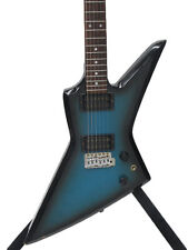 Aria Pro II ZZ Deluxe Matsumoku 1983 Electric Guitar Blue Used From Japan