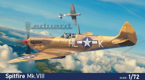 Eduard 7462 spitfire viii - mk,