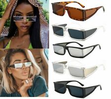 Rectangle Vintage Sunglasses Women Small Frame Mirror Sun Glasses Gafas Shades 