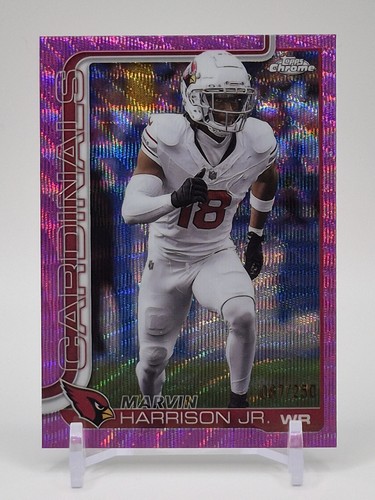 2025 topps chrome pink wave - chrome,