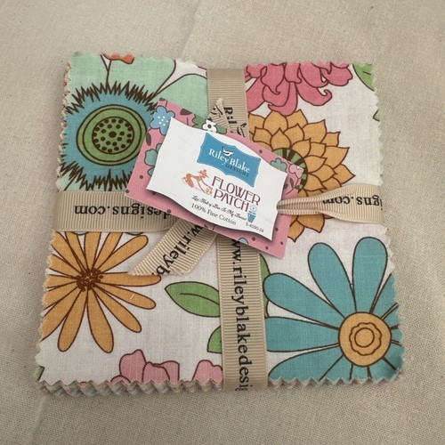 Riley blake flower - patch, lori