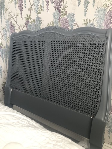 Rattan single headboard - single, bn