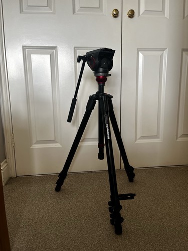 Manfrotto 755xb tripod with - 755xb,