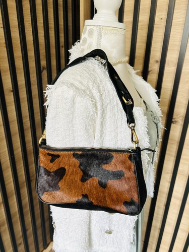 Womens leather cowhide calf
