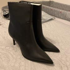Ladies NWOB Next  black Stiletto heel ankle boots size 8/42