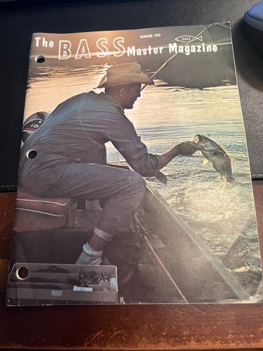 Vintage summer 1970 bassmaster - vintage,
