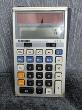 Vintage Casio Calculator Solar