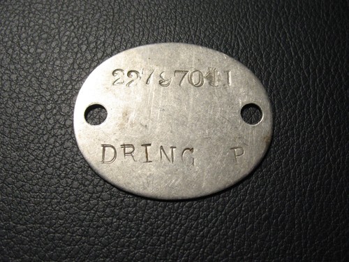 Ww2 dog tag ex - ww2,