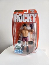 Rocky Balboa Action Figure Purple Shorts Boxed New Jakks Toy Best Of Series