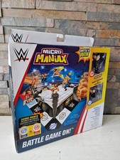 WWE Micro Maniax Battle Game On Set with Braun Strowman Finn Balor Figures