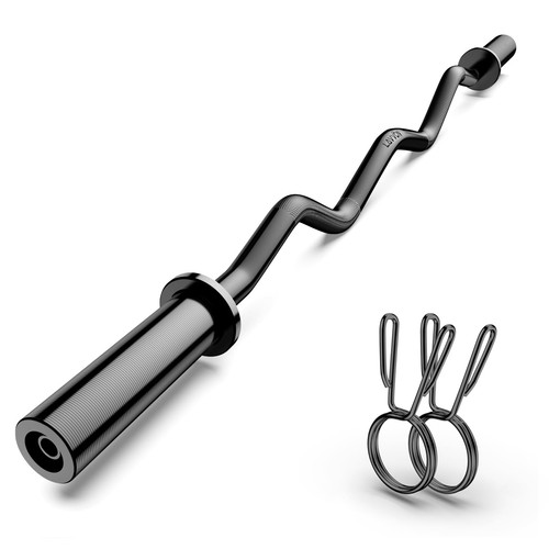 Olympic curl barbell - barbell, bar
