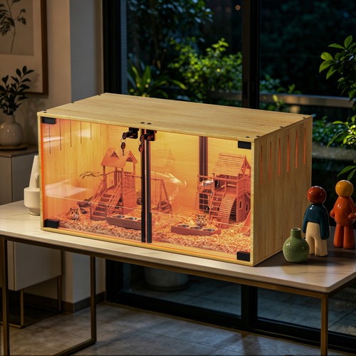 Large hamster cages - large, and