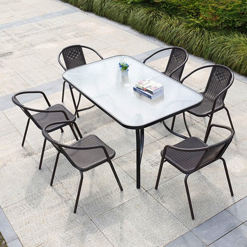 British garden dining set - garden,