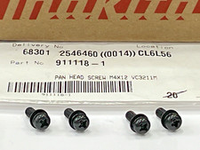 4x GENUINE MAKITA PAN HEAD