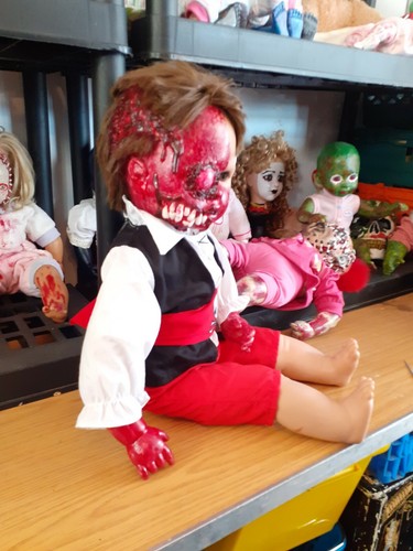 Ooak gothic horror - horror, doll
