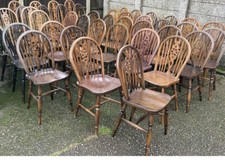 LARGE COLLECTION OF ANTIQUE STYLE DINING CHAIRS IDEAL FOR PUBS & RESTAURANTS ETC
