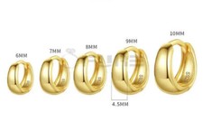 Gold Women Men 925 Sterling