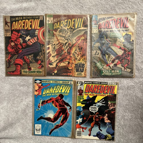 Daredevil silver age lot - -, of