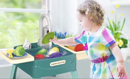 Play sink with running water - sink,