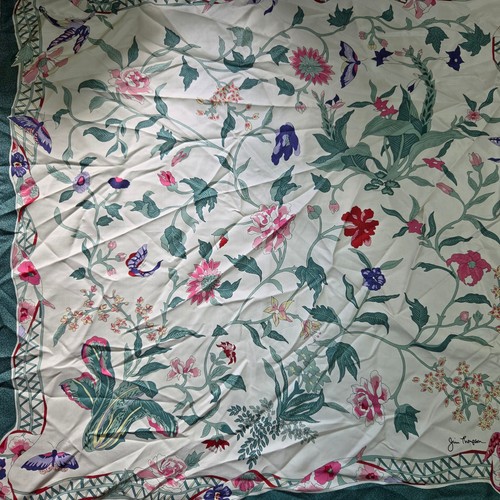 Jim thompson thai silk scarf - silk,