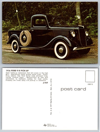 1936 ford pick up truck - ford, v-8