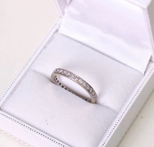18k white gold natural diamond - 18k,